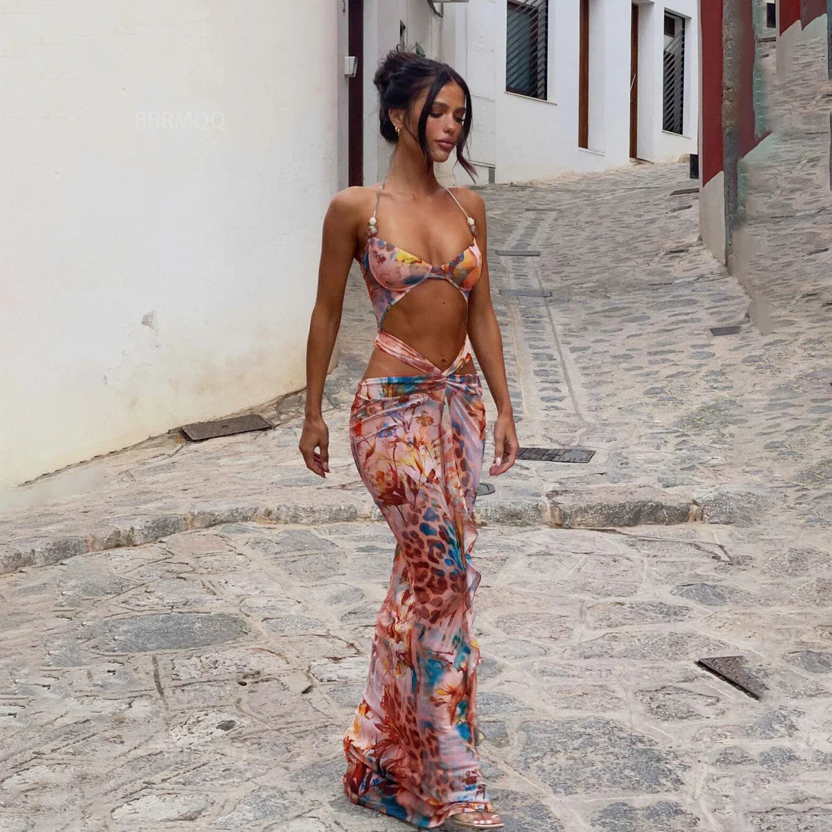 3 Pieces Bikini 2025 Sexy Women Swimsuit Swimwear Female Dress Cover Ups Push Up Bikini Set Beachwear Bathing Suit Swimming Suit